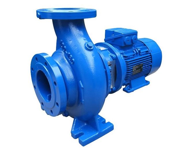 Detail view of GT-SS150-SCCF1.5HP pump connections